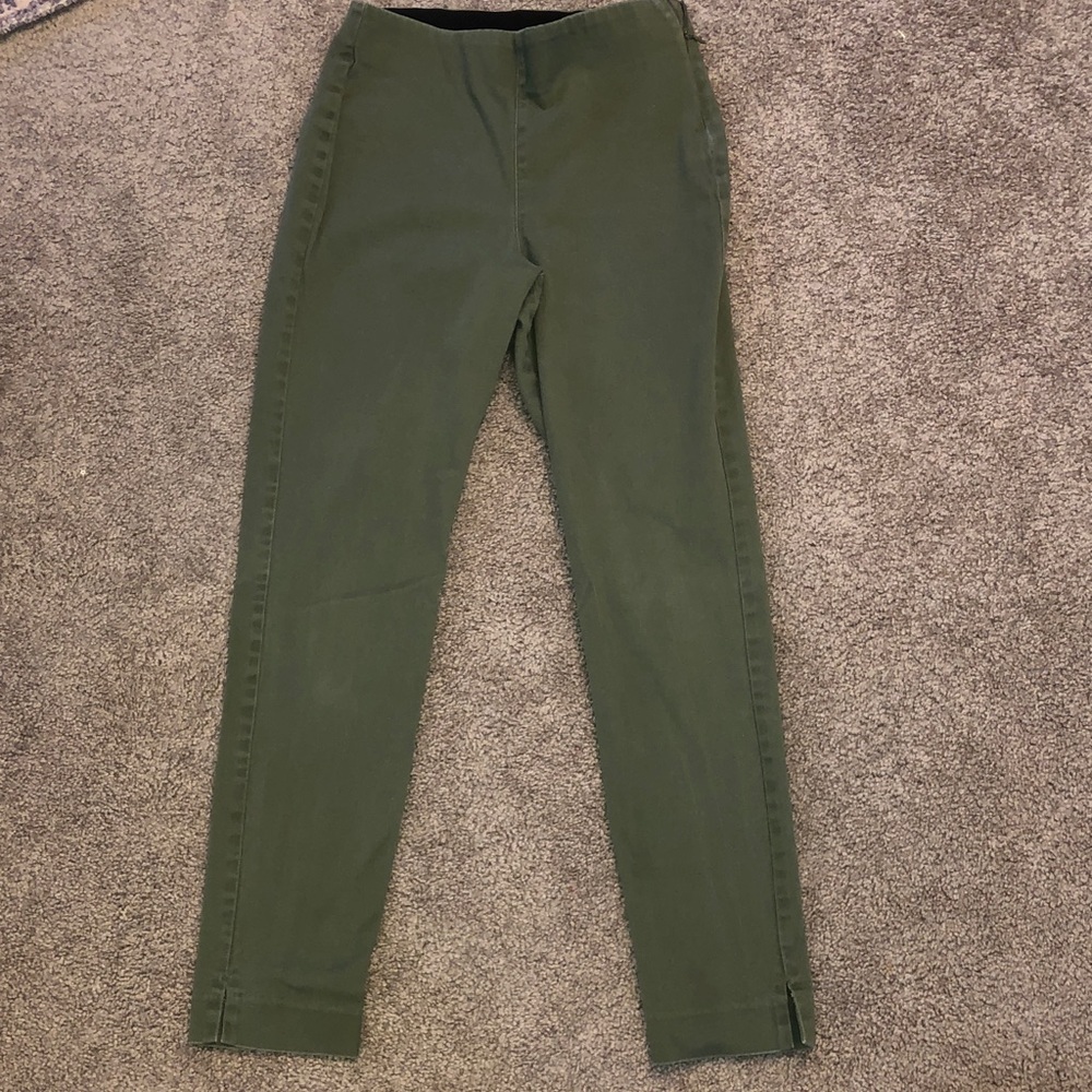 Old Navy Women's Green Straight Leg Pants